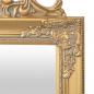 Preview: Standspiegel im Barock-Stil 160x40 cm Golden