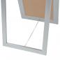 Preview: Standspiegel im Barock-Stil 160x40 cm Silbern