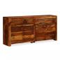 Preview: Sideboard Massivholz Palisander 160x35x75 cm 