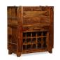 Preview: Barschrank Massivholz 85x40x95 cm