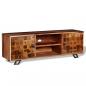 Preview: ARDEBO.de - TV-Schrank Massivholz Palisander 120x30x40 cm