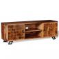 Preview: TV-Schrank Massivholz Palisander 120x30x40 cm