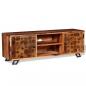 Preview: TV-Schrank Massivholz Palisander 120x30x40 cm