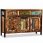 Preview: ARDEBO.de - Sideboard Altholz Massiv 120x35x76 cm