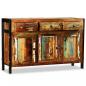 Preview: Sideboard Altholz Massiv 120x35x76 cm