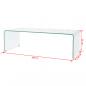 Preview: Couchtisch Hartglas 98x45x30 cm Transparent