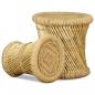 Preview: Hocker 2 Stk. Bambus und Jute