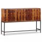 Preview: ARDEBO.de - Sideboard Massivholz Palisander 120x30x80 cm