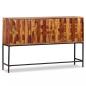 Preview: Sideboard Massivholz Palisander 120x30x80 cm