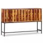 Preview: Sideboard Massivholz Palisander 120x30x80 cm