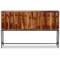 Preview: Sideboard Massivholz Palisander 120x30x80 cm