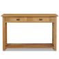 Preview: Konsolentisch Massivholz Teak 120x30x80 cm