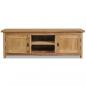 Preview: TV-Schrank Massivholz Teak 120x30x40 cm