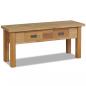 Preview: ARDEBO.de - Flurbank Teak Massiv 90 x 30 x 40 cm