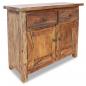 Preview: ARDEBO.de - Sideboard Altholz Massiv 75x30x65 cm