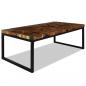 Preview: Couchtisch Teak Harz 110x60x40 cm