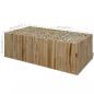 Preview: Couchtisch Echtes Teakholz 90x50x30 cm