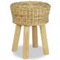 Preview: ARDEBO.de - Barhocker Natur Rattan 