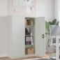 Preview: ARDEBO.de - Aktenschrank 90×40×140 cm Stahl Grau