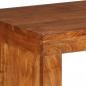 Preview: Konsolentisch Massivholz mit Honigfarbener Politur 110x40x76 cm