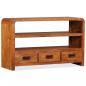 Preview: TV-Schrank Massivholz Akazie 90x30x55 cm