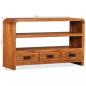 Preview: TV-Schrank Massivholz Akazie 90x30x55 cm