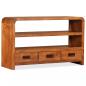 Preview: TV-Schrank Massivholz Akazie 90x30x55 cm