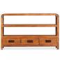 Preview: TV-Schrank Massivholz Akazie 90x30x55 cm