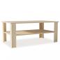 Preview: Couchtisch Holzwerkstoff 100x59x42 cm Eiche