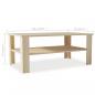 Preview: Couchtisch Holzwerkstoff 100x59x42 cm Eiche