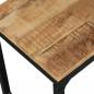 Preview: Sitzbank Massiv-Mangoholz 110 x 35 x 45 cm