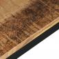 Preview: Sitzbank Massiv-Mangoholz 110 x 35 x 45 cm