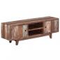 Preview: TV-Schrank Massivholz Akazie Vintage 118x30x40 cm