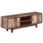 Preview: TV-Schrank Massivholz Akazie Vintage 118x30x40 cm