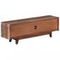 Preview: TV-Schrank Massivholz Akazie Vintage 118x30x40 cm