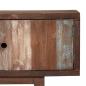 Preview: TV-Schrank Massivholz Akazie Vintage 118x30x40 cm