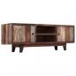 Preview: TV-Schrank Massivholz Akazie Vintage 118x30x40 cm