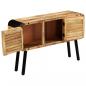 Preview: Sideboard Massivholz Mango 120x30x76 cm