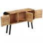 Preview: Sideboard Massivholz Mango 120x30x76 cm