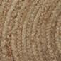 Preview: Teppich Jute Geflochten 90 cm Rund