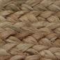 Preview: Teppich Jute Geflochten 90 cm Rund