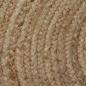 Preview: Teppich Jute Geflochten 150 cm Rund