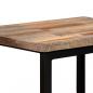 Preview: 3-tlg. Satztisch-Set Recyceltes Massivholz Teak