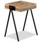 Preview: Beistelltisch Recyceltes Massivholz Teak 