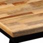 Preview: Sitzbank Recyceltes Teak und Stahl 110 x 35 x 45 cm