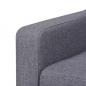 Preview: Sofa 2-Sitzer Stoff Grau