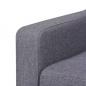 Preview: 3-Sitzer Sofa Stoff Grau