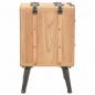 Preview: Nachttisch Massivholz Tanne 50x35x57 cm