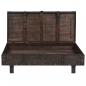 Preview: Couchtisch Massivholz Vintage-Stil 120x55x35 cm