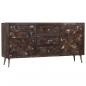 Preview: ARDEBO.de - Sideboard Altholz Massiv 160x40x80 cm